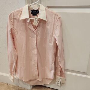 Ralph Lauren Blush Shirt with White Details